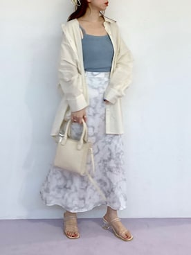 みさっきーさん（レディース・154cm）の春コーディネート