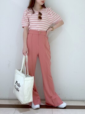 みさっきーさん（レディース・154cm）の春コーディネート