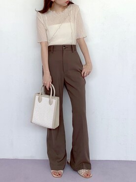 みさっきーさん（レディース・154cm）の春コーディネート