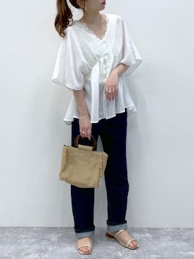 みさっきーさん（レディース・154cm）の春コーディネート