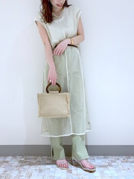 みさっきーさん（レディース・154cm）の春コーディネート
