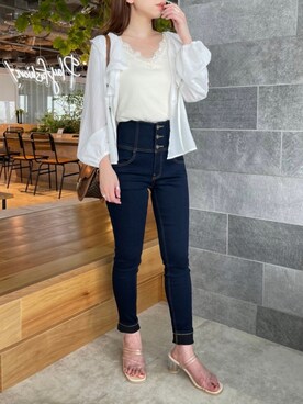 みさっきーさん（レディース・154cm）の春コーディネート