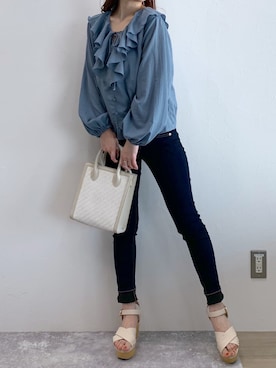 みさっきーさん（レディース・154cm）の夏コーディネート