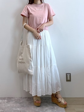 みさっきーさん（レディース・154cm）の夏コーディネート