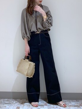 みさっきーさん（レディース・154cm）の夏コーディネート