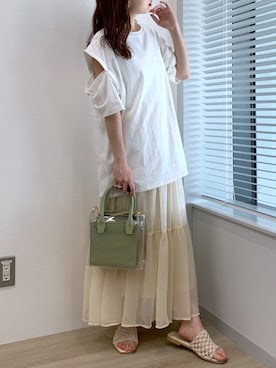 みさっきーさん（レディース・154cm）の夏コーディネート