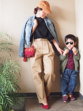 Tokoさん(レディース・152cm)の春コーディネート