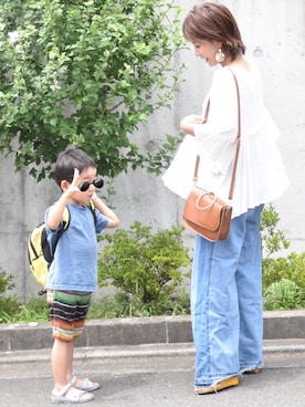 「アイテム（ピアス（両耳用））」を使った、Tokoさん（レディース・152cm・30代）の夏コーディネート