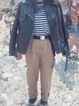 momoさん（レディース・150cm）の春コーディネート