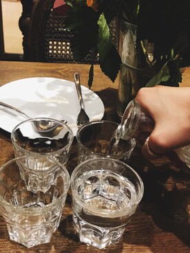 「FOREVER 21（フォーエバー トゥエンティーワン）のアイテム（リング）」を使った、啊鱼仔さん（レディース・158cm）の秋コーディネート