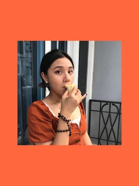 「holiday」｜「アイテム（その他トップス）」を使った、啊鱼仔さん（レディース・158cm）の秋コーディネート