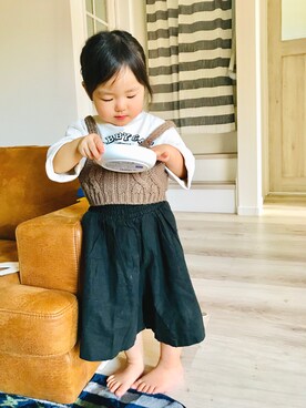 cocoharuさん(キッズ・90cm)の冬コーディネート