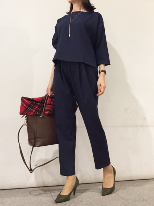 Kyoooco Titivateのサロペット オーバーオールを使ったコーディネート Wear