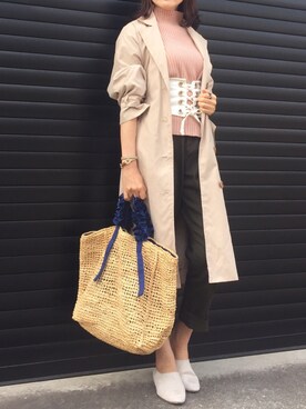 kyoooco♡さん（レディース・162cm）の春コーディネート