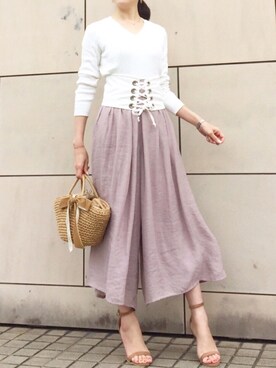 kyoooco♡さん（レディース・162cm）の春コーディネート