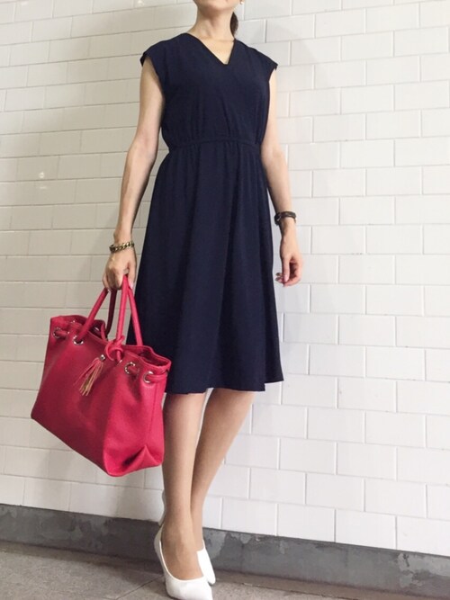 Kyoooco ユニクロのワンピース オールインワンを使ったコーディネート Wear