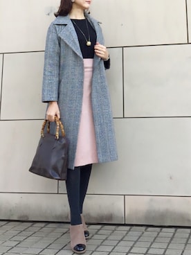 kyoooco♡さん（レディース・162cm）の冬コーディネート