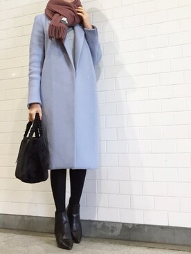 kyoooco♡さん（レディース・162cm）の冬コーディネート