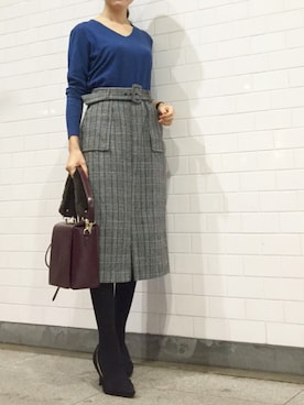 kyoooco♡さん（レディース・162cm）の冬コーディネート