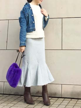 kyoooco♡さん（レディース・162cm）の冬コーディネート