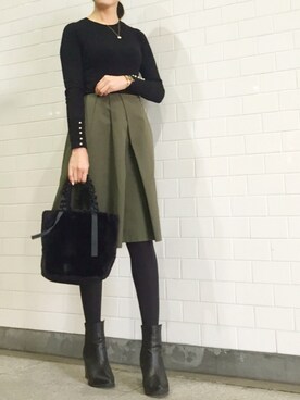 kyoooco♡さん（レディース・162cm）の冬コーディネート