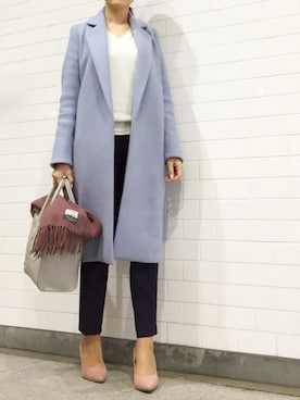 kyoooco♡さん（レディース・162cm）の冬コーディネート