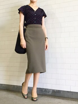 「ジーユー」｜kyoooco♡さん（レディース・162cm）の夏コーディネート