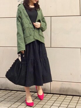 kyoooco♡さん（レディース・162cm）の冬コーディネート