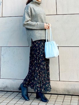 kyoooco♡さん（レディース・162cm）の冬コーディネート