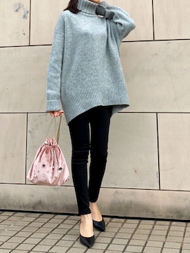 kyoooco♡さん（レディース・162cm）の冬コーディネート