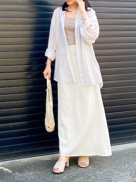 kyoooco♡さん（レディース・162cm）の夏コーディネート