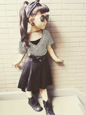 L×Mさん(キッズ・90cm)の春コーディネート