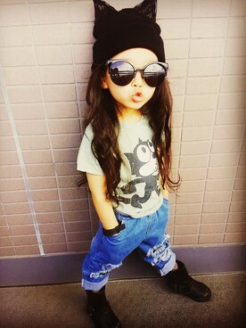 L×Mさん(キッズ・100cm)の夏コーディネート