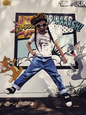 L×Mさん（キッズ・110cm）の夏コーディネート