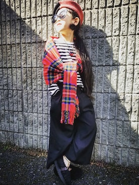 「on the day（オンザデイ）のアイテム」を使った、L×Mさん（キッズ・110cm）の冬コーディネート