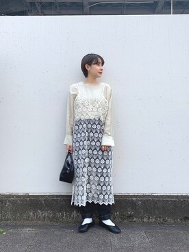 こなつさん（レディース・155cm）の冬コーディネート