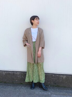 こなつさん（レディース・155cm）の春コーディネート