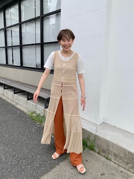 こなつさん（レディース・155cm）の夏コーディネート