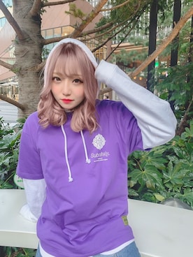 「Subciety（サブサエティ）のアイテム」を使った、mocaさん（レディース・158cm）の春コーディネート