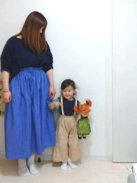「オールハンドメイド」｜いおさん（レディース・160cm）の夏コーディネート