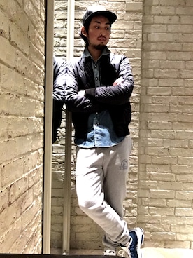 K.ODAさん（メンズ・183cm）の冬コーディネート