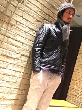 K.ODAさん（メンズ・183cm）の冬コーディネート