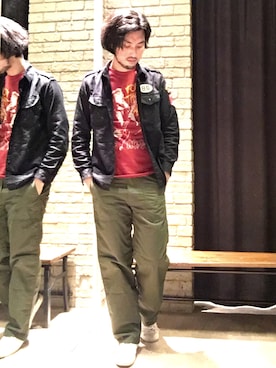 K.ODAさん（メンズ・183cm）の春コーディネート