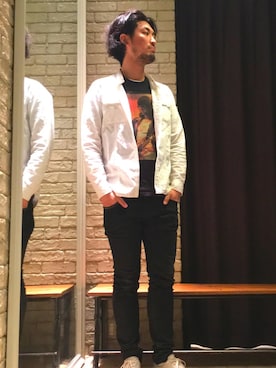 K.ODAさん（メンズ・183cm）の春コーディネート