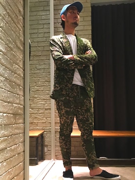 K.ODAさん（メンズ・183cm）の春コーディネート