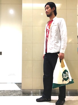 K.ODAさん（メンズ・183cm）の夏コーディネート