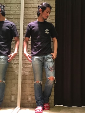 K.ODAさん（メンズ・183cm）の夏コーディネート