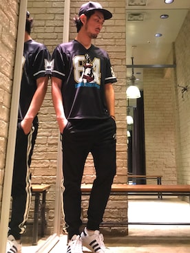 K.ODAさん（メンズ・183cm）の夏コーディネート