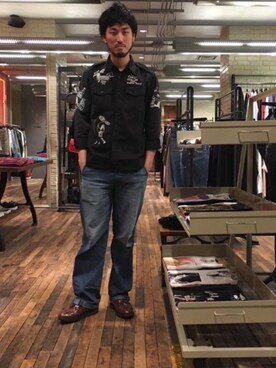 K.ODAさん（メンズ・182cm）の秋コーディネート