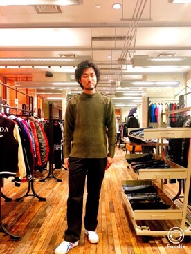 K.ODAさん（メンズ・182cm）の冬コーディネート